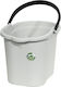 Viomes Mop Bucket with Squeezer Plastic Νο.300 Capacity 16lt Gray