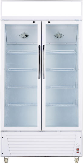 Crown SC650.2 Frigider pentru băuturi 565lt Cu două uși Înălțime199.5xLățime100xAdâncime61cm