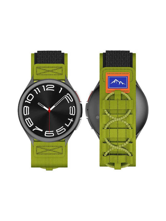 Universal Strap 22mm Samsung Galaxy Watch3 45mm Galaxy Watch 46mm Huawei Watch Ultimate Design Nylon Green 2100109286758