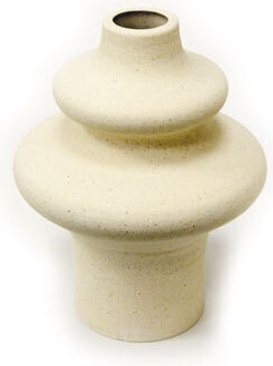 Paper Pack Decorative Vase White 11.7x15cm