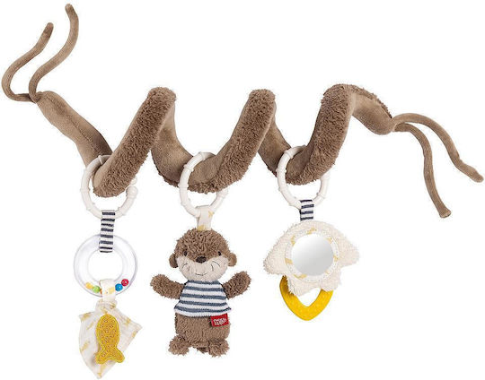 Fehn Spiral Toy for Stroller Activities Otter for 0++ Months