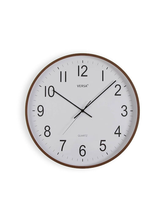 Versa Wall Clock Plastic