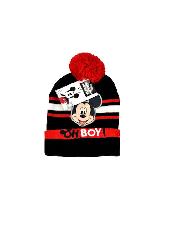 Disney Kids Beanie Knitted Red