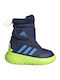 Winterplay Kinderstiefeletten mit Klettverschluss Marineblau