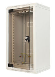 Triton 10" 10u 19" 5u Single-part Cabinet 360mm Full Glass Doors