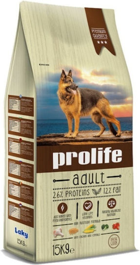 Laky Prolife 2.5кг Суха Храна за Възрастни Кучета с Пилешко