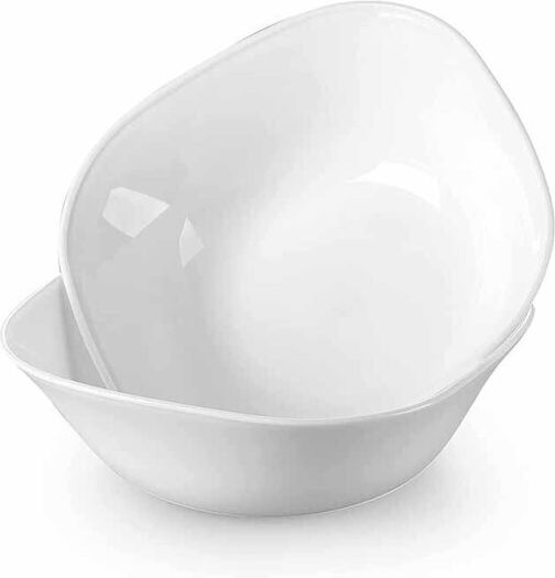 Homestyle Salad Bowl White 21x21cm