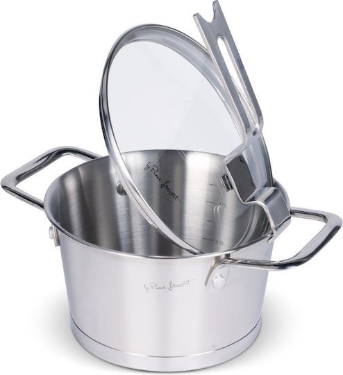 Lamart Deep Stainless Steel Pot 1.7lt / 16cm