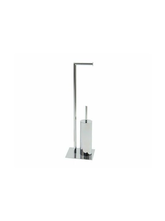 Alexandra House Living Boden Papierhalter Silber