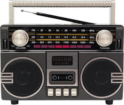 MD-1305 BT Retro Portable Radio Rechargeable wi...