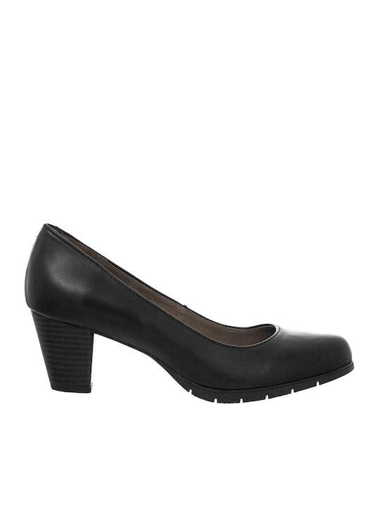 Marila Footwear Leder Pumps Schwarz