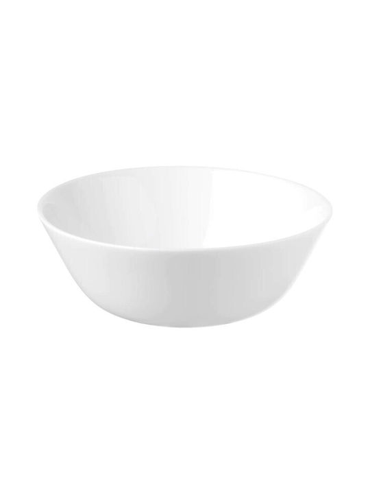 Homestyle Servierschüssel Rund Glas Weiß