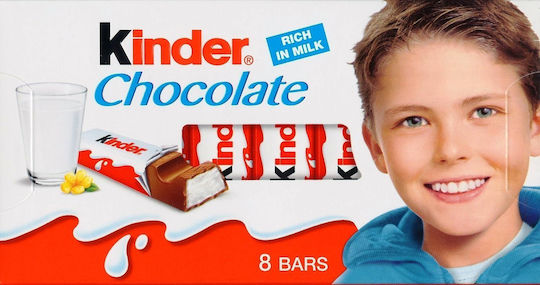 Kinder Chocolate - 8 Pieces 100g 2750