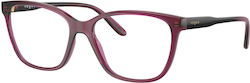 Vogue Damen Acetat Brillengestelle mit Rezept Schmetterling Burgundisch Vogue Damen Acetat Brillengestelle mit Rezept Schmetterling Burgundisch