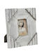 Wooden Photo Frame with Gray Frame