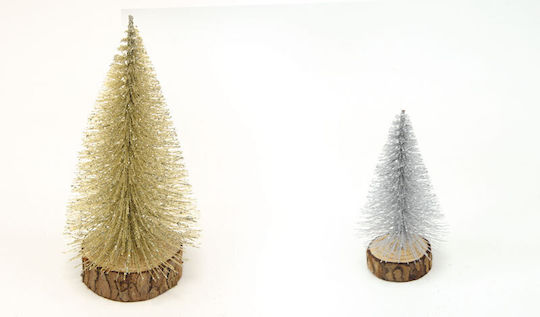 Decorațiune de Crăciun Braduleț 25cm. Argintiu