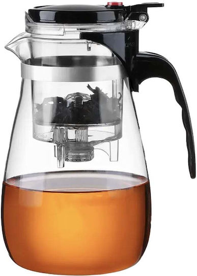 Τσαγιέρα με Φίλτρο Γυάλινη 950ml