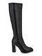 Damenstiefel mit hohem Absatz Schwarz