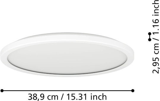 Led Panel Rovito-r X Φ.39cm Ν 901458