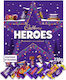 Cadbury Heroes Σοκολατάκια Γάλακτος Advent Calendar 230gr