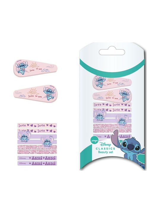 PCMerch Kinder Haarspangen Set mit Bobby Pin Mehrfarbiger Schleife 10 Stück