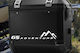GS Adventure White Top Case Stickers 2 Pcs