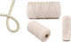 Paper Pack Шнур Памучен Бежов 2мм х 100м