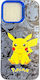 Pokemon Pikachu Umschlag Rückseite Kunststoff Blau (iPhone 17 Pro Max / iPhone 17 Pro / iPhone 16 Pro Max)