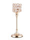 Kerzenhalter Metall in Gold Farbe 27x7cm 1Stück