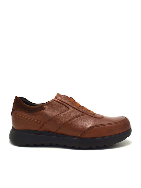 Softies Δερμάτινα Ανδρικά Casual Παπούτσια Ταμπά