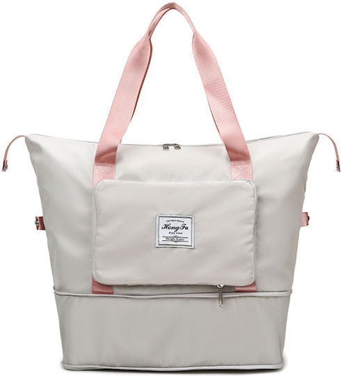 R&J Sack Voyage 35lt Beige Fabric L42xW23xH28cm