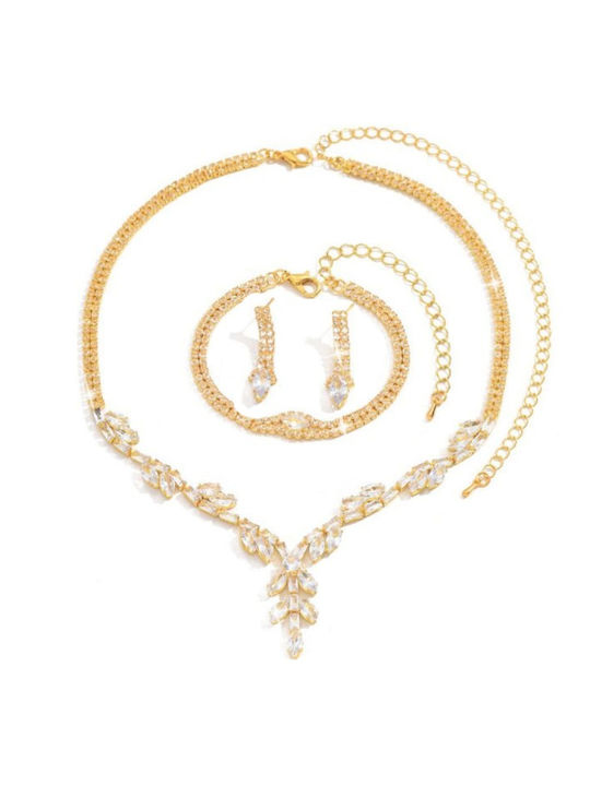 Callajewels Σετ με Κολιέ , Σκουλαρίκια & Βραχιόλι