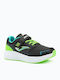 Fury Jr Παιδικά Sneakers Μαύρα