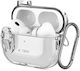 Tech-Protect Slim Hook Θήκη Πλαστική / Σιλικόνης με Γάντζο Clear για Apple AirPods Pro 2