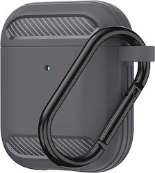 Techsuit Carbon-Silikonhülle in Grau für Apple ...