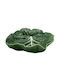 Bordallo Pinheiro Ceramic Decorative Platter Green 26cm