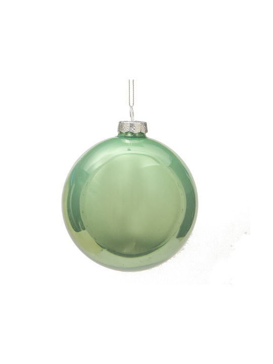 Hanging Ball Ornament Ornament Glass Green