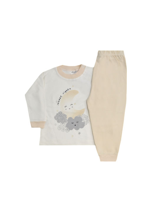 Extan Bebe Kids Pyjamas Beige