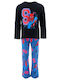 Superheroes Pijama pentru copii De iarnă Black