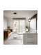 Trio Lighting Pendant Light Black 43x150cm
