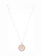 Agios Charm from Silver with Zircon