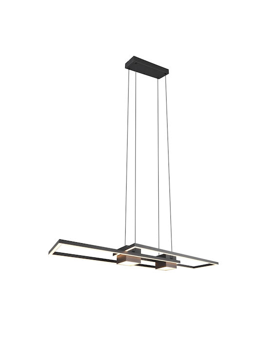 Trio Lighting Pendant Light Black 28x150cm