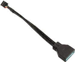 Adaptor USB Kolink USB 2.0 8-pin la USB 3.0 19-pin 0.15m