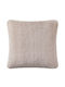 Butlers Sofa-Kissen Wild Thing aus Pelzigeem offener Grau 50x50cm