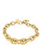 Lotus Watches Women's Bracelet made of Steel Gold Plated
