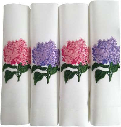 Nakas Concept Șervețel Set 4buc Pοζ, Mωβ 50x50cm