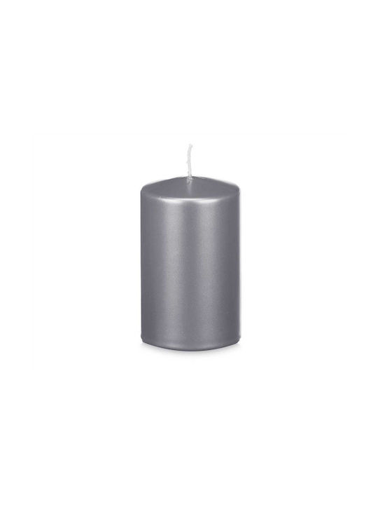 Atmosphera Scented Candle Silver 9x15cm 1pcs