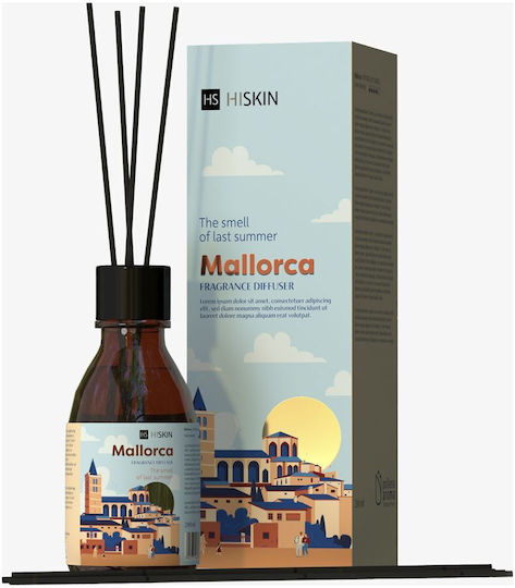 HiSkin Diffuser Bon Voyage Mallorca με Άρωμα Λεμόνι 80ml