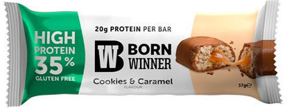 Born Winner Core Блокче с 35% Протеин & Вкус Chocolate & Caramel 57гр