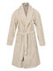 Greenwich Polo Club 3093 Halat de baie cu Guler Ecru, Taupe 450gr/m²